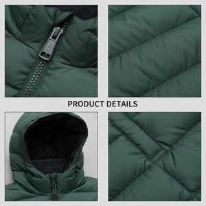 Chaqueta de Plumón para Hombre, Chaqueta Acolchada con Capucha a la Moda, Diseño Nuevo de Fábrica 2026, Chaqueta de Plumón Reversible para Mujer, Chaqueta Cálida de Invierno - Product Image 6