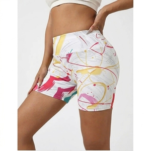 Shorts Deportivos de Cintura Alta con Logotipo Personalizado para Mujer, Shorts de Yoga para Ejercicio al Aire Libre, con Bolsillos, para Gimnasio y Running - Product Image 5