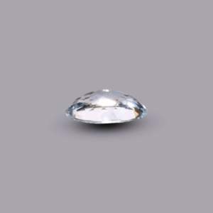 Handcrafted 45 Carat Natural Sky Blue Aquamarine Oval Cabochon Loose Gemstone for Fine Jewelry - Product Image 3