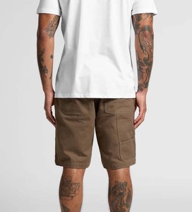 SHH <b>Men</b>’s Vintage Wash Cotton <b>Shorts</b> Casual Summer Streetwear <b>Elastic</b> <b>Waist</b> Relax Fit Fashion Trend <b>Shorts</b> with Logo - Product Image 3