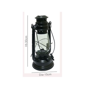Farol Eléctrico Decorativo de Hierro para Decoración del Hogar, Farol LED de Metal Vintage, Farol Colgante de Mesa para Sala de Estar, Dormitorio, Patio - Product Image 2