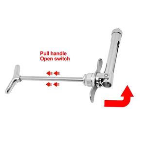 Seringue dentaire en acier inoxydable, style stylo, instrument chirurgical dentaire aspirant, outils d'injection pour dentiste - Product Image 4