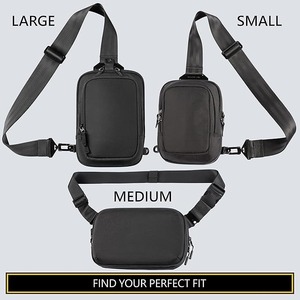 Sac à bandoulière tactique de qualité supérieure EDC – Sac de transport minimaliste à accès rapide - Product Image 5