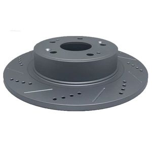 Dischi Freno Posteriori Forati e Pastiglie per Honda Accord Acura TSX 2009-2017 - Product Image 1