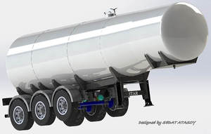 Camion-citerne semi-remorque de transport de liquides industriels en gros - Product Image 5