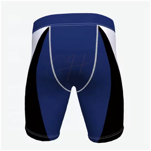 2026 New Wholesale Summer Swimming Cotton <b>Shorts</b> Men Gym Workout Breathable Slim Fit <b>Compression</b> Running <b>Short</b> Men - Product Image 2