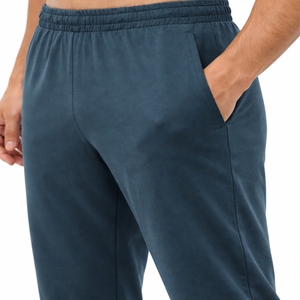 กางเกงวอร์มผ้าแคนวาสคุณภาพสูงสำหรับผู้ชาย เอวยางยืด ระบายอากาศได้ดี รับผลิตตามแบบ OEM บริการสั่งทำพิเศษ เหมาะสำหรับใส่ลำลอง - Product Image 4