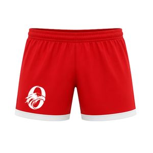 <b>Red</b> Soccer Jersey Set for Men Jersey and Shorts Lightweight Team Uniform Athletic Sportswear Breathable Training Match - Product Image 4