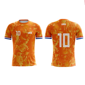 Wholesale Adult High Quality National Soccer Jersey Digital Print Breathable 100% Polyester Sleeveless V-neck Sport Wear - Product Image 4