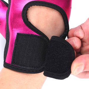 HIKE IMPEX Leather Half Finger Sports <b>Gloves</b> for Gym Fitness <b>Weight</b> Lifting Bodybuilding Training - Product Image 2