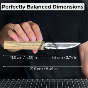 Couteaux à lame fixe sur mesure 2026, poids et taille personnalisés, manche en bois, couteaux à lame fixe légers - Product Image 5
