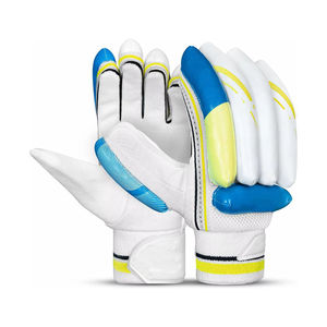 Guantes de Bateo de Cricket Hechos a Medida con Agarre Avanzado, Duraderos, Ligeros y Cómodos, Precio al por Mayor OEM, Color Personalizado, Cuero - Product Image 1
