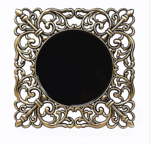 ถาดเสิร์ฟอาหารทรงสี่เหลี่ยมสีทองหรูหราสำหรับร้านอาหารและโรงแรม - Product Image 3