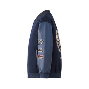 เสื้อแจ็คเก็ตบอมเบอร์ Racing Letterman ปักลายวินเทจ มอเตอร์สปอร์ต สตรีทแวร์ เบสบอล ผ้าฝ้าย 100% แห้งเร็ว ระบายอากาศดี รับผลิตแบบ OEM ODM - Product Image 5