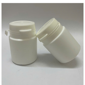 Juego de Botellas de Plástico HDPE de Origen Vietnamita, Duraderas, de Forma Cilíndrica, Fondo Plano, Ligeras, Marca APS, con Tapa Desprendible, para Líquidos y Tabletas - Product Image 1