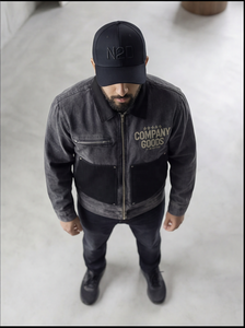 Vestes en jean vintage à coupe slim pour homme, de haute qualité, personnalisées, lavage à l'acide, pour le travail, l'hiver, 2026 - Product Image 4