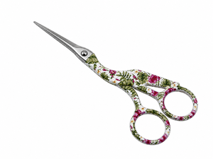 Ciseaux à broder vintage à motif floral, 4,5 pouces, en acier inoxydable, pointe aiguisée, pour travaux d'aiguille, couture, artisanat, OEM, DIY - Product Image 5