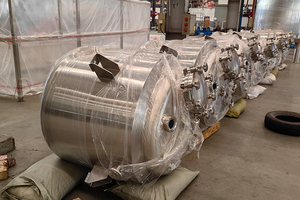 ASME标准220V不锈钢搅拌器U-Stamp真空罐溶剂混合泵电机齿轮箱齿轮轴承300L能量 - Product Image 2