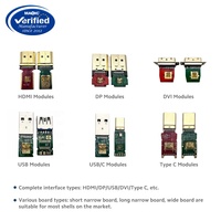 Kabel perisai lapis baja tahan lama, kabel serat optik HDMI 2.1 fleksibel 8K 60Hz AOC