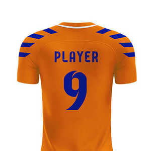 ชุดฟุตบอลสำหรับฝึกซ้อมและแข่งขัน เสื้อกีฬาและกางเกงขาสั้นเนื้อผ้านุ่ม แห้งเร็ว - Product Image 4