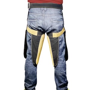 Chaps de ferrier en cuir croûte personnalisés, réglables, protection pour le repoussage des sabots, tablier de protection pour fermeur, équipement robuste - Product Image 4
