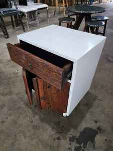 Meuble de Chevet Minimaliste en Bois de Teck, Acajou et Sungkai, Fabrication Originale d'Usine, Écologique - Vente Flash - Product Image 4