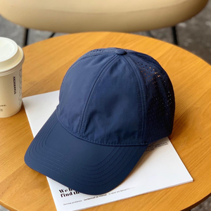 Gorra de béisbol de nailon OEM ODM para mujer, gorra blanca con logotipo bordado personalizado, gorra impermeable de alta calidad para deportes al aire libre, primavera y verano - Product Image 1