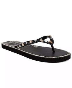 รองเท้าแตะประดับ Sanba สำหรับผู้หญิง | Juicy Couture - Product Image 1