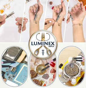 <b>Long</b> <b>Nose</b> Stainless Steel Lightweight Jewelry Making Pliers for Bracelet Polishing and DIY - Product Image 5