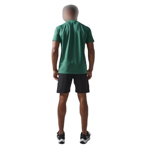 Traje de verano moderno de gran tamaño para hombre, equipo de entrenamiento cómodo y elegante, logotipo personalizable bordado, térmico Vintage de talla grande - Product Image 2