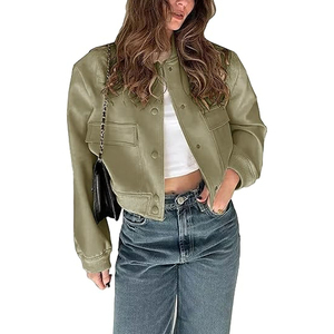 <b>Women</b> Letterman <b>Jacket</b> Custom Logo <b>Leather</b> Sleeve Varsity Manufacturer Wholesale USA - Product Image 2
