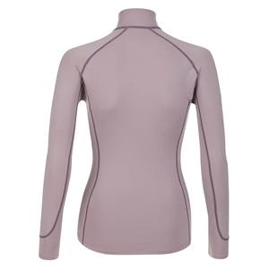 Camisa de equitación de lujo premium para mujer, casual, con logo bordado, de secado rápido, elástica, con cremallera, para entrenamiento ecuestre. - Product Image 6