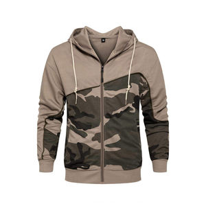 Survêtements en molleton technique de haute qualité, nouveaux, avec logo personnalisé, vente en gros, pour hommes, taille plus, avec fermeture éclair intégrale - Product Image 3