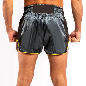 Pantalones Cortos de Muay Thai de Poliéster de Último Diseño con Logotipo Personalizado, Estilo Personalizado, Pantalones Cortos de Kick Boxing de Alta Calidad - Product Image 2