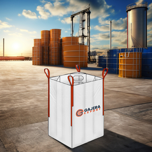 Type antistatique de 1 tonne de D sacs enormes de pp FIBC avec le bec sûr de décharge pour les matériaux inflammables - Product Image 2