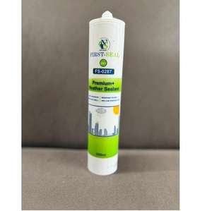 Scellant silicone neutre 300 ml pour joints d'expansion et étanchéité périmétrique des vitrages de construction - Product Image 1