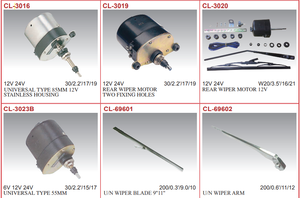 Motor de Corriente Continua de Alta Calidad para Ventanas Eléctricas de Camiones Pesados Peterbilt, 12V, Marca Chin Lang Auto Parts, Modelo CL-5170, Certificado ISO9001 - Product Image 3