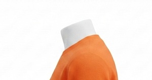 เสื้อสเวตเชิ้ตแขนยาวผู้ชาย สีส้ม คอกลม ทรงปกติ สไตล์ลำลอง ผ้าถัก สีพื้น ใส่ได้ในฤดูใบไม้ร่วง - Product Image 6