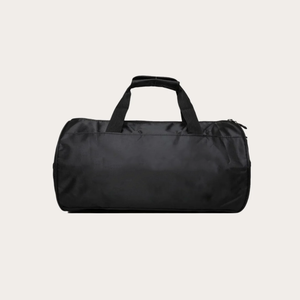 Unisex Black Nylon Gym <b>Duffel</b> <b>Bag</b> 30-40L Zipper Closure Casual Durable with Soft Handle and Adjustable Strap - Product Image 4