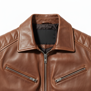 Custom Design Breathable Men Winter Jacket <b>High</b> Quality <b>Top</b> Selling Men <b>Leather</b> Jacket For Online Sale - Product Image 4