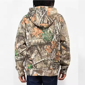Sweat à capuche d'hiver pour homme, 100% coton, logo personnalisé, vente en gros, haute qualité, imprimé par sublimation, respirant, manches longues, polaire - Product Image 2