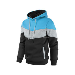 Sweat-shirts personnalisés 100 % coton pour hommes – Col double épaisseur, logo frontal, motif uni, coupe oversize pour l'été - Product Image 6