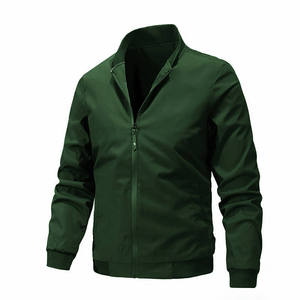 Chaqueta Bomber Informal de Lona Bordada para Invierno, con Capucha, Cuello Alto, Transpirable, Ecológica, Antibacteriana, Unisex - Product Image 1