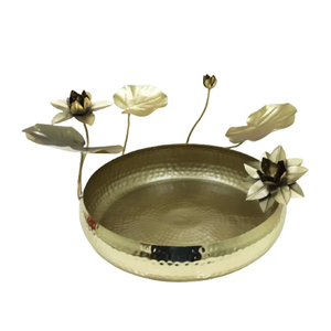 Customized Multi Functional <b>Large</b> Metal <b>Bowl</b> Wedding Home Kitchen Storage <b>Bowls</b> With Lid Modern Classic Eco-Friendly Metal <b>Bowls</b> - Product Image 5
