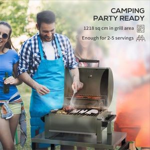 Portable Charcoal BBQ Grill for Camping - Product Image 6