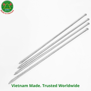 Clous industriels en fer zingué de 11,6 pouces à pointe diamantée et tige lisse pour le bois – Prix direct usine – Leader du Vietnam - Product Image 3