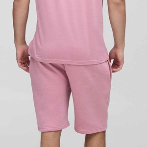 High Quality Summer Breathable Quick Dry <b>Knitted</b> Cotton 2026 Trendy Short Sleeve T-Shirts Casual Shorts Men's 2-Piece <b>Sets</b> - Product Image 5