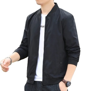 New Autumn Bomber Baseball <b>Jacket</b> <b>Men</b> Fashion <b>Slim</b> <b>Fit</b> Coat Streetwear Solid Color Male Outwear Zipper Fashionable Bomber <b>Jacket</b> - Product Image 6