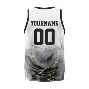 Maillots de basket-ball en gros de la meilleure qualité, nouveau style, maillots de basket-ball en mesh sublimé de haute qualité pour le sport - Product Image 3