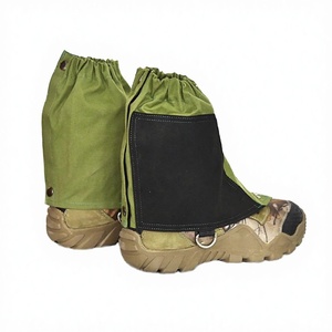 Cubrebotas de tela impermeables y prácticas para exteriores, ajustables, para nieve, senderismo y caza. - Product Image 1